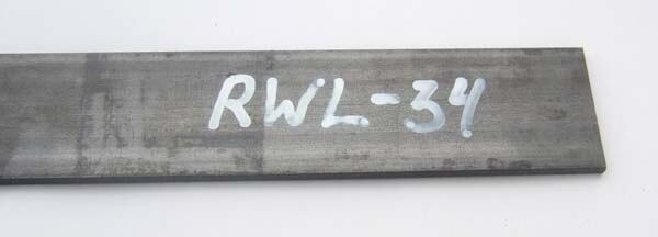 Ocel RWL-34/3,2x50x250 mm