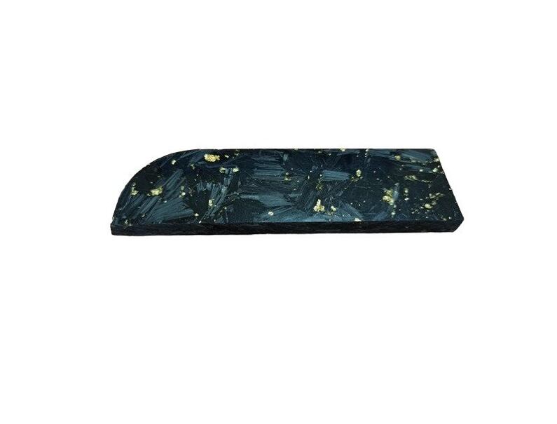 Carbon Fiber Shred Gold Copper