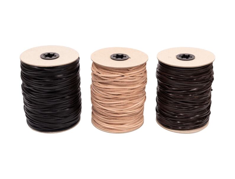 Kožená šňůrka plochá 1*3mm